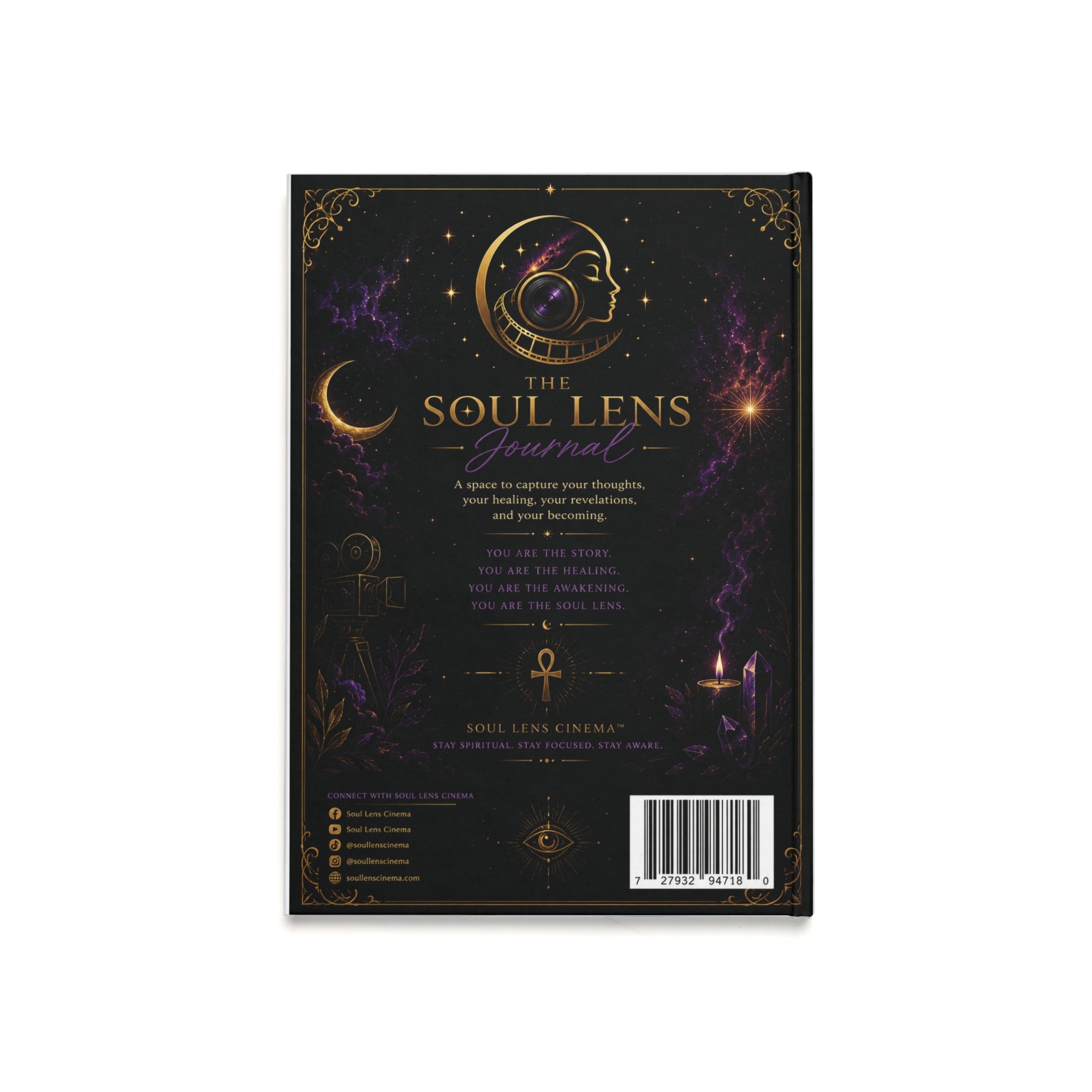 Soul Lens Journal — Spiritual A5 Hardcover Journal for Reflection & Mindfulness