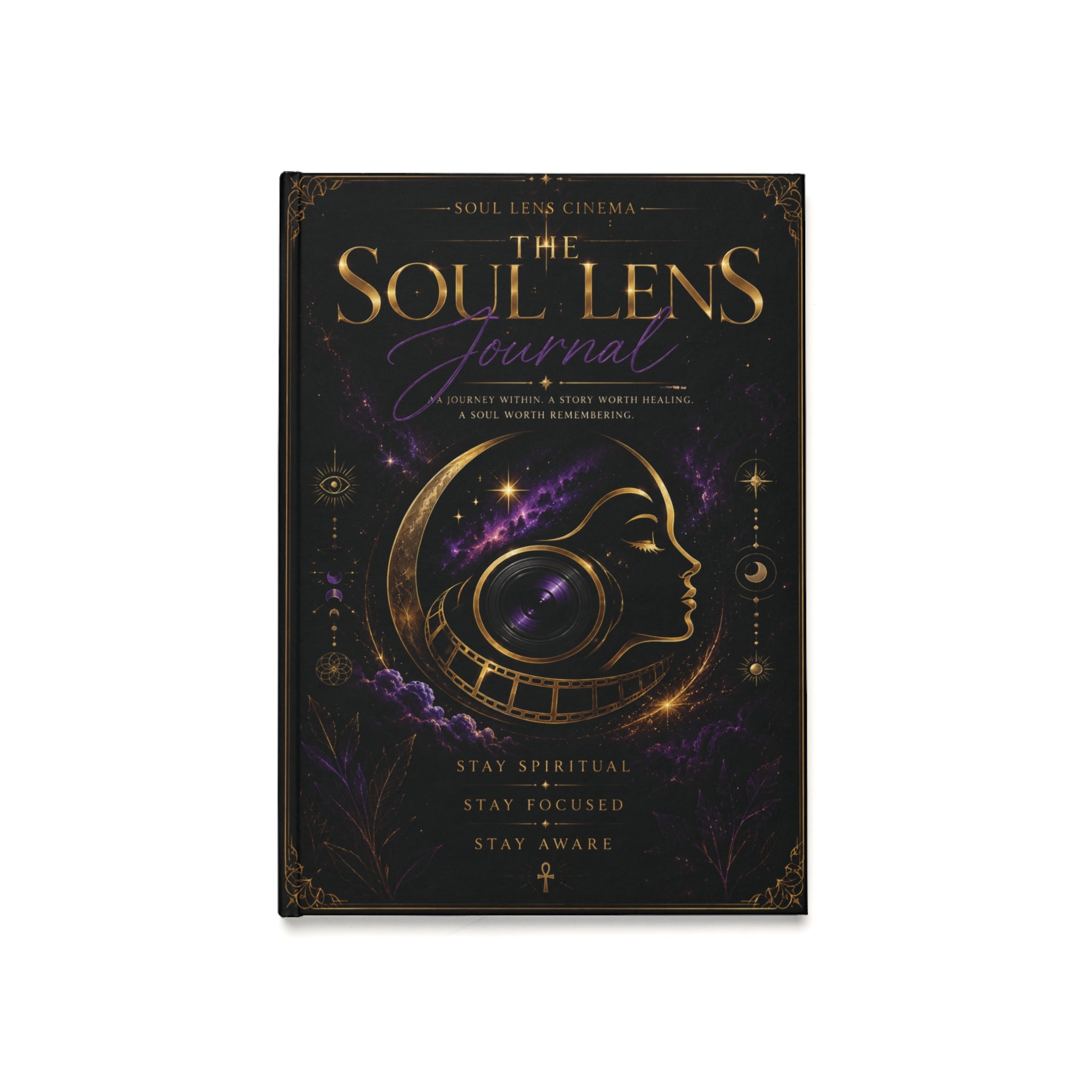 Soul Lens Journal — Spiritual A5 Hardcover Journal for Reflection & Mindfulness