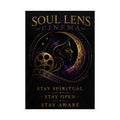 Soul Lens Cinema Poster — Stay Spiritual, Stay Open, Stay Aware Fine Art Print
