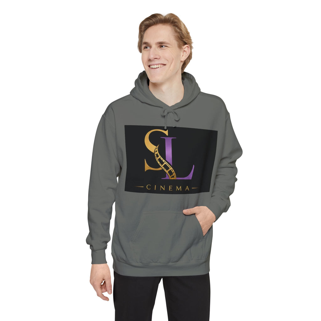 Cinema SL Logo Hoodie - Vintage Film Reel Graphic Pullover