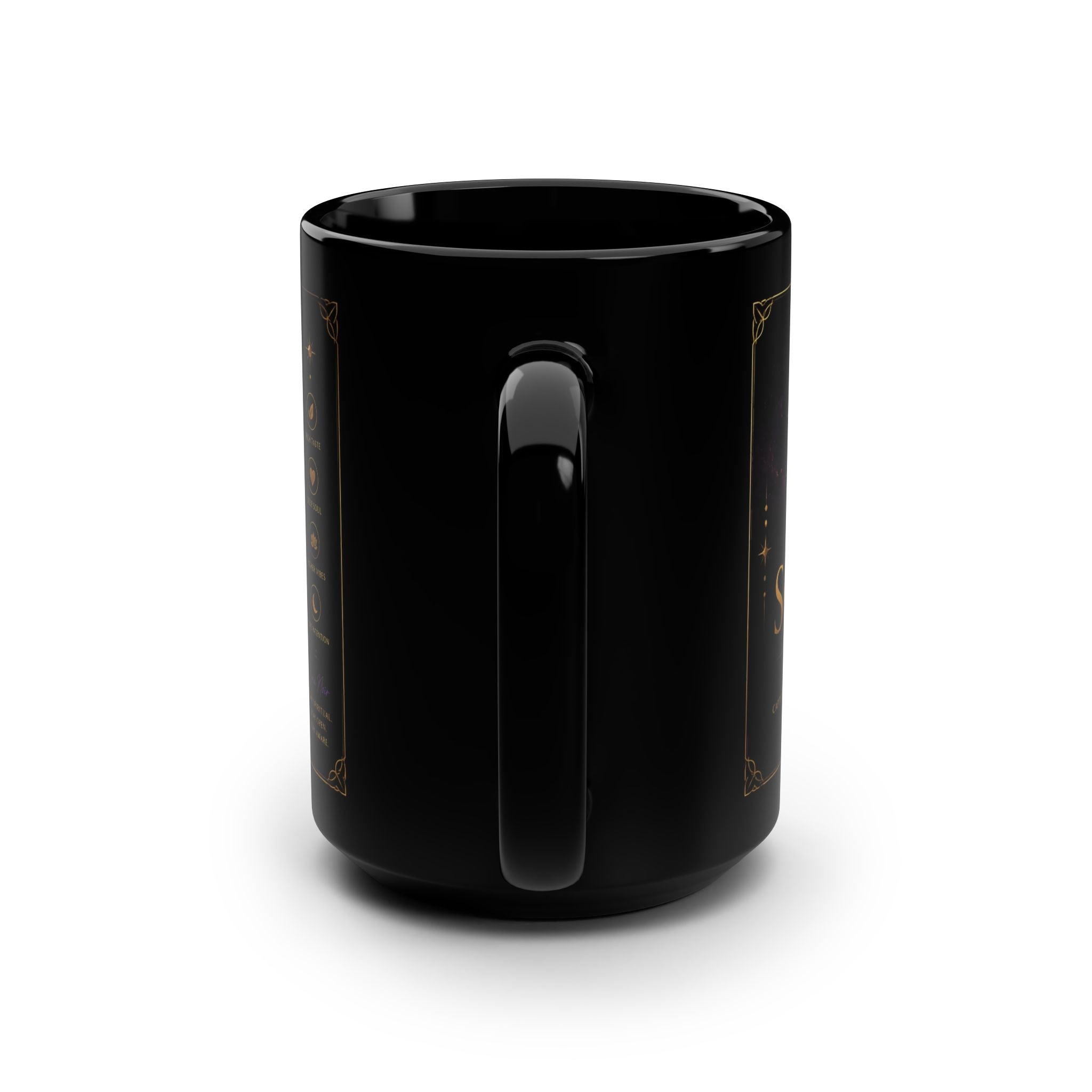 Black 15oz Coffee Mug — Soul Lens Cinema Inspirational Design