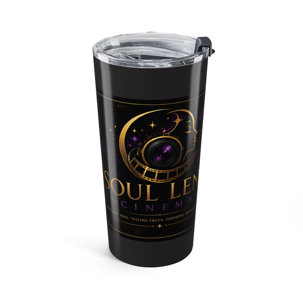 Soul Lens Cinema 20oz Tumbler — Celestial Zodiac Design