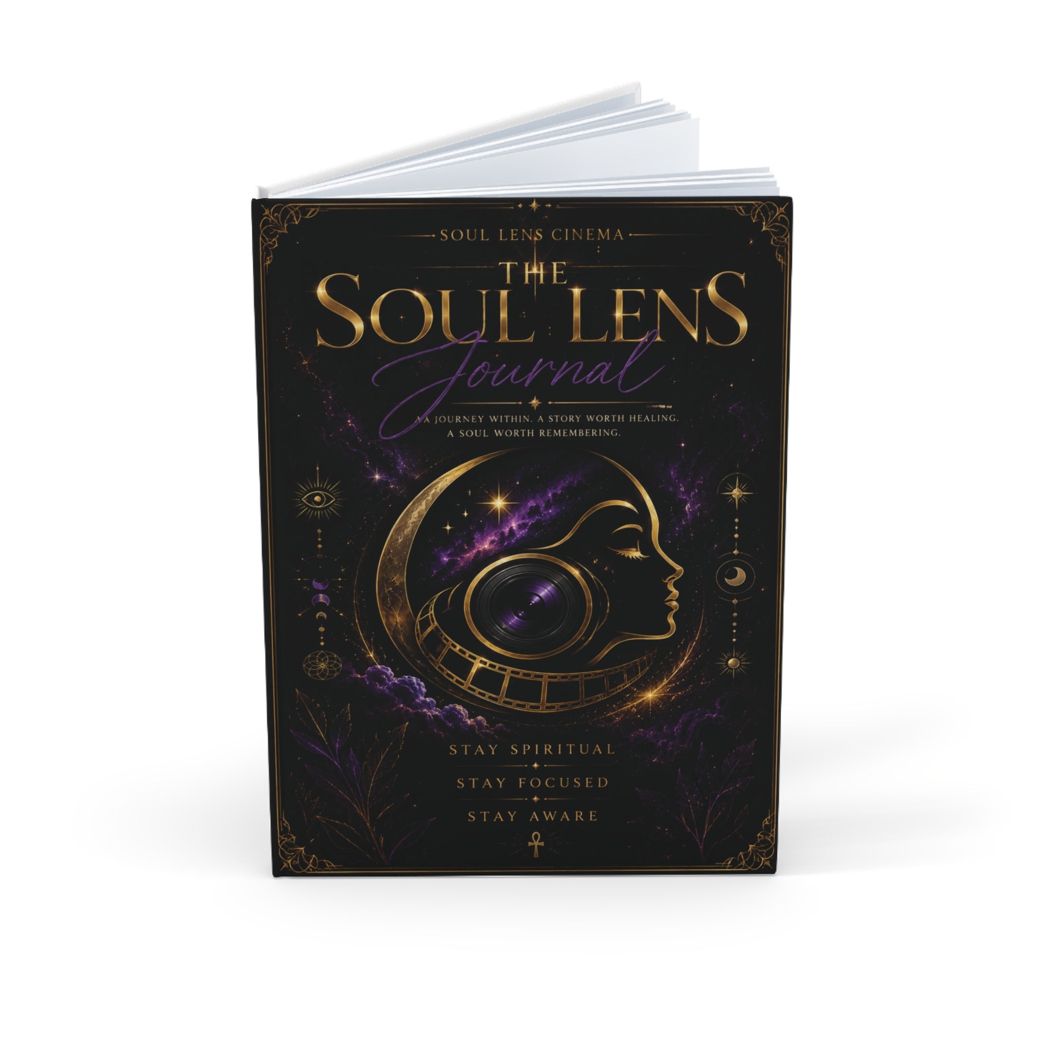 Soul Lens Journal — Spiritual A5 Hardcover Journal for Reflection & Mindfulness