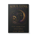Soul Lens Journal — Spiritual Guided Softcover Notebook (Stay Spiritual • Stay Open • Stay Aware)