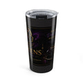 Soul Lens Cinema 20oz Tumbler — Celestial Zodiac Design