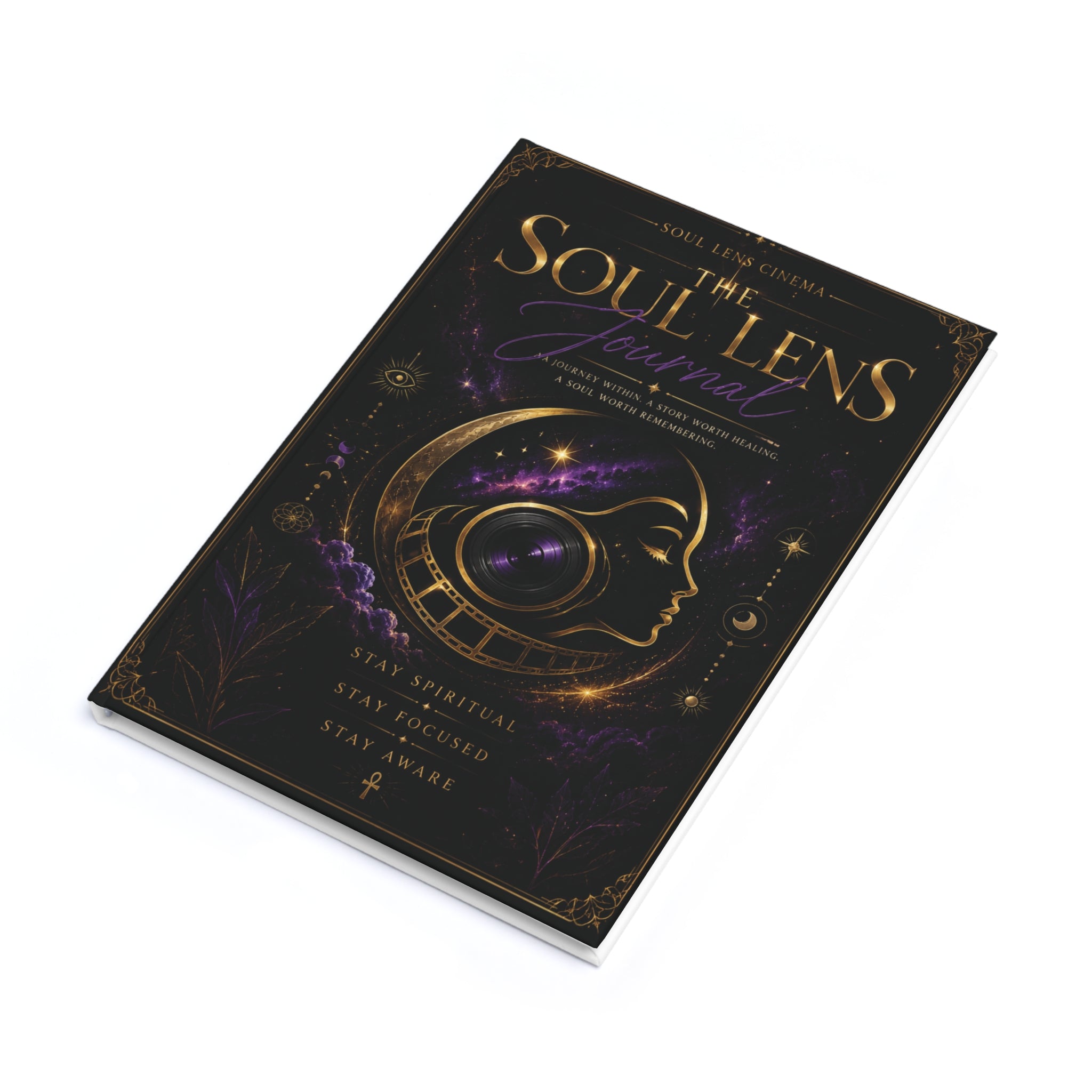 Soul Lens Journal — Spiritual A5 Hardcover Journal for Reflection & Mindfulness