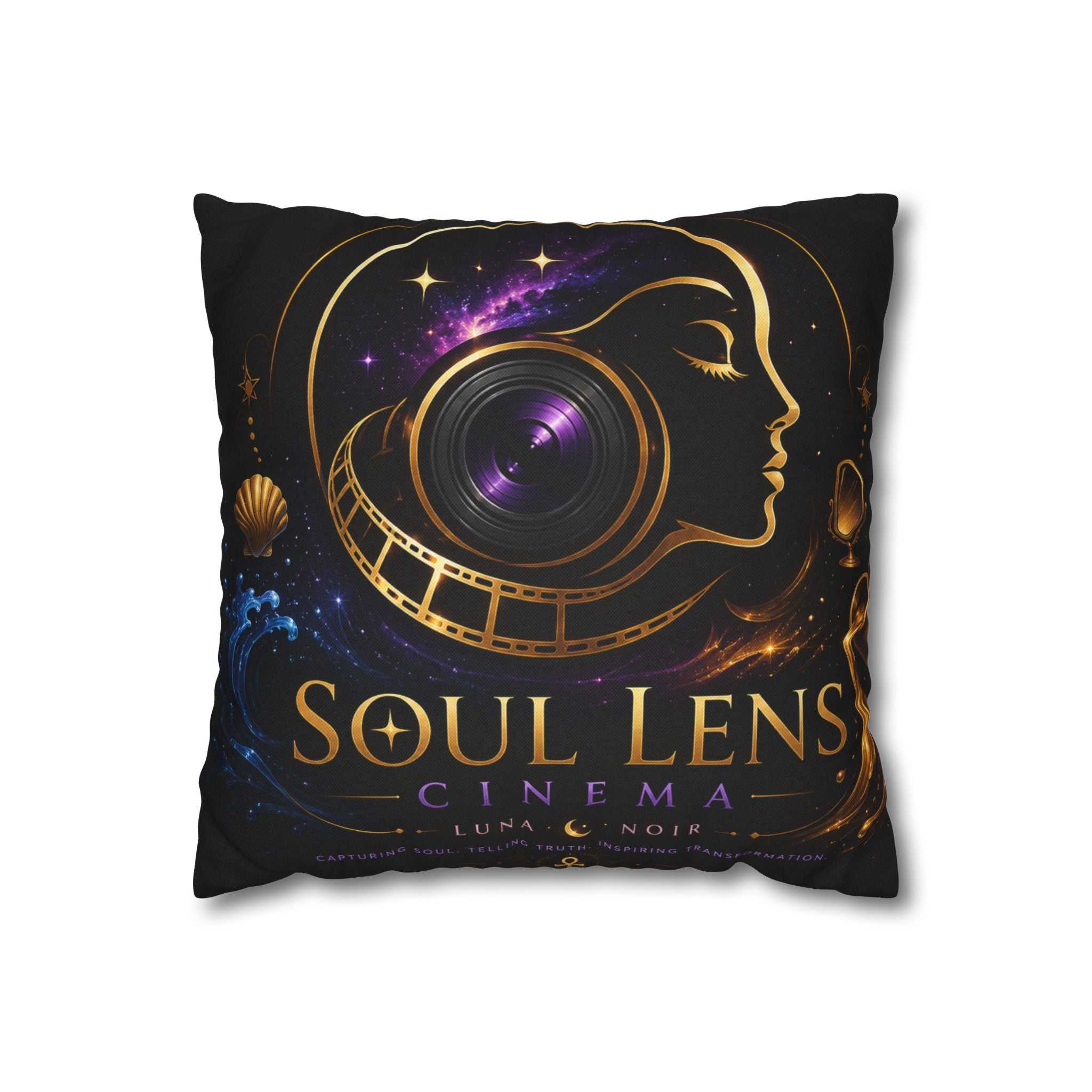 Soul Lens Cinema Decorative Pillow