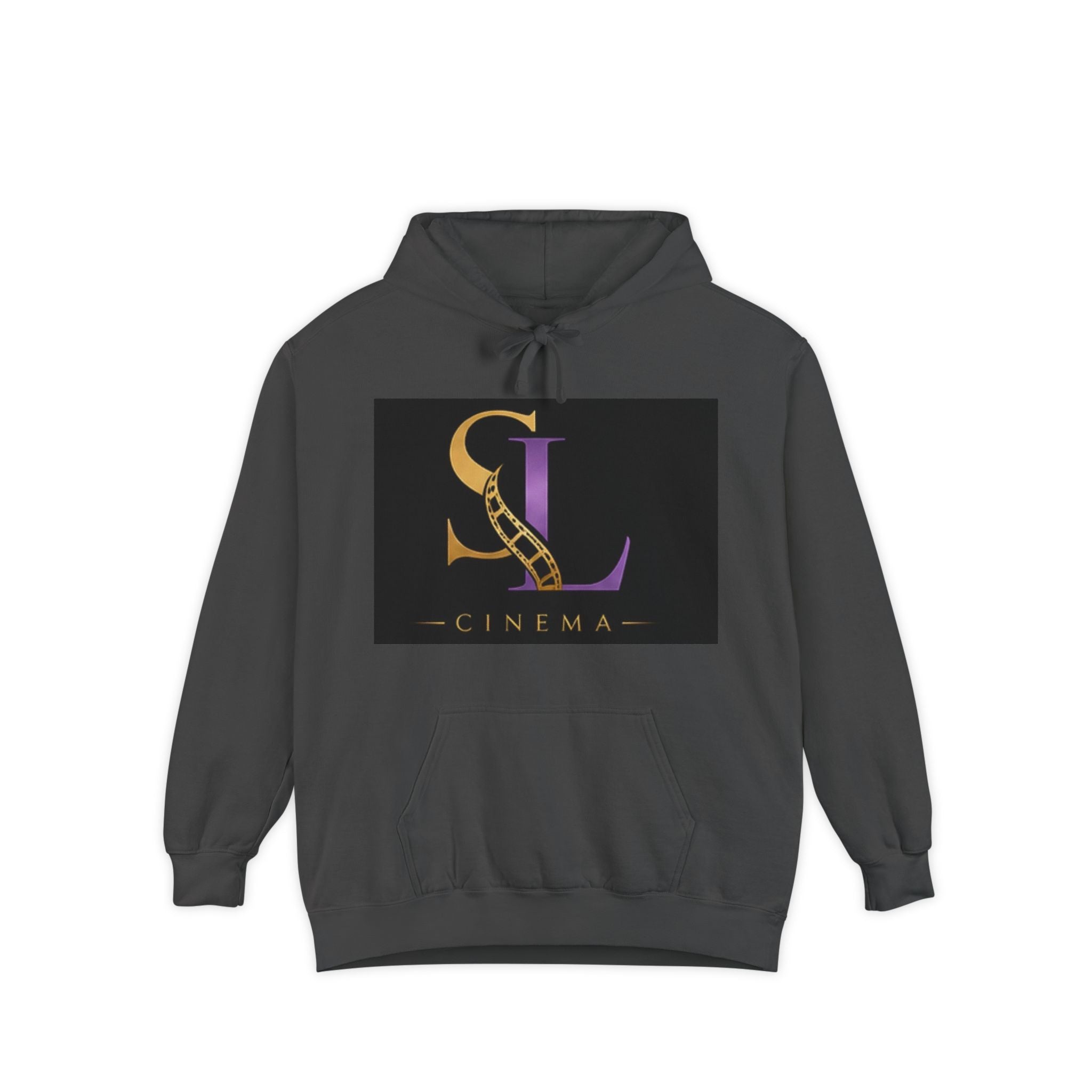 Cinema SL Logo Hoodie - Vintage Film Reel Graphic Pullover