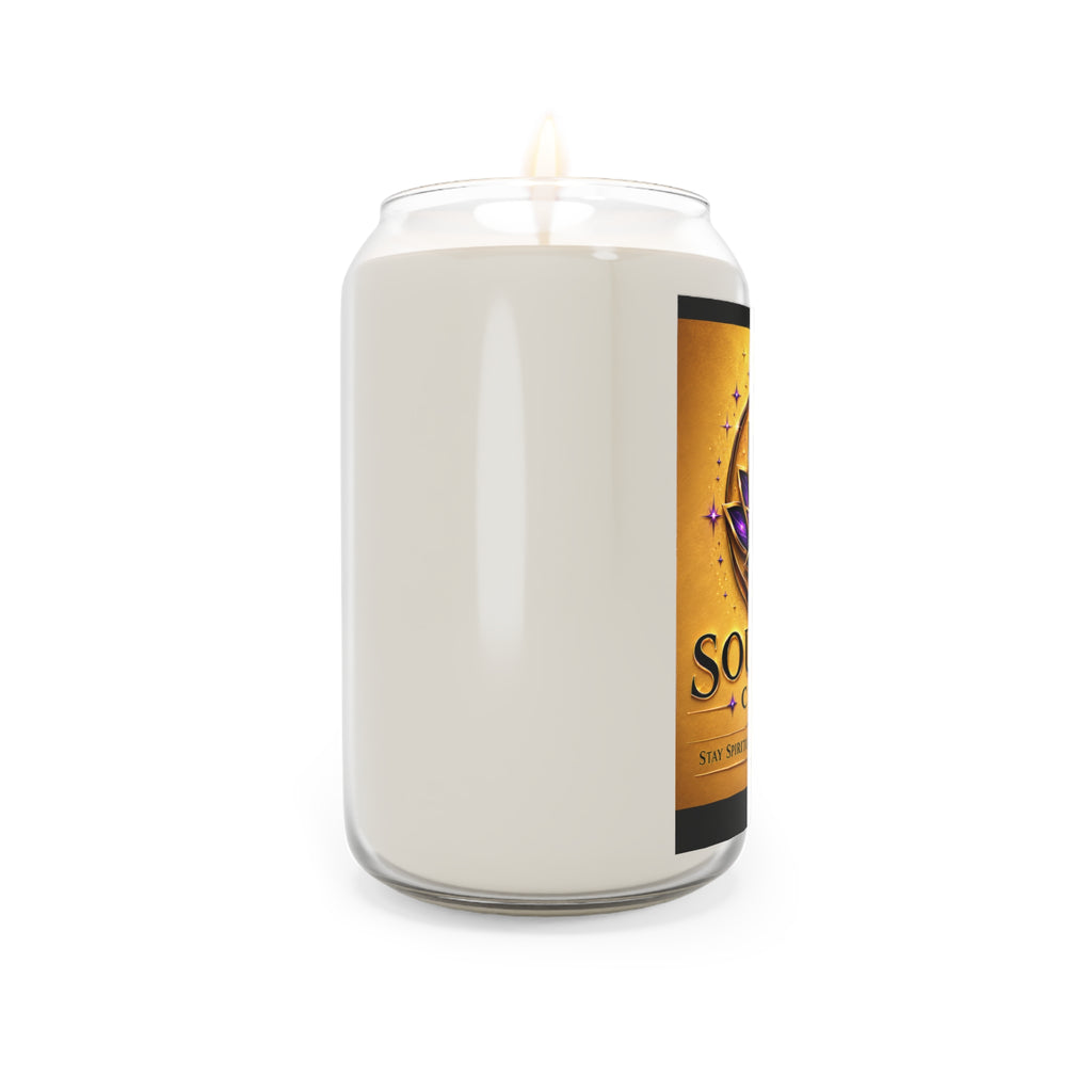 Soul Lens Cinema Scented Soy Candle — 13.75 oz Aromatherapy Candle (Stay Spiritual, Stay Open)